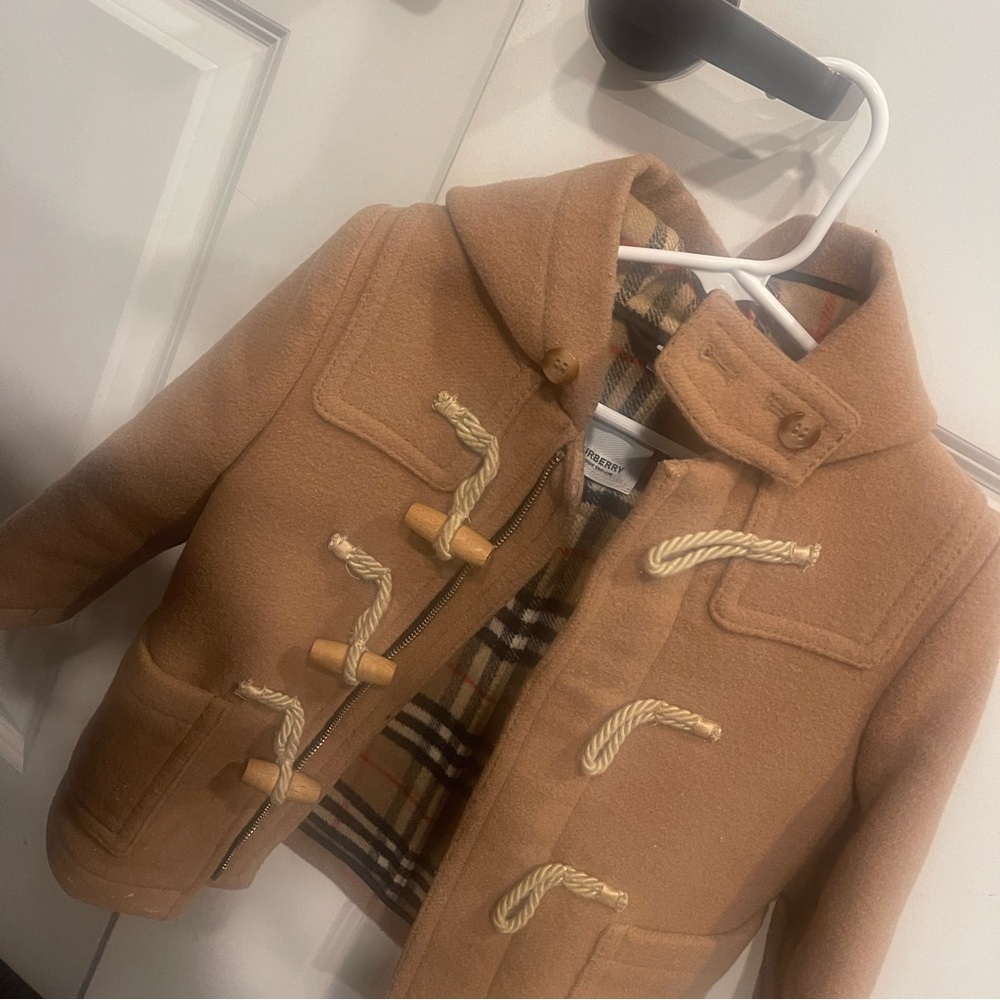 Toddler Burberry wool jacket - Picture 2 of 7